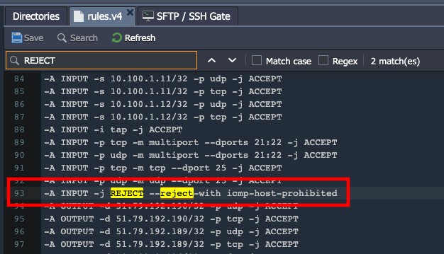  Rule Iptables Ubuntu 